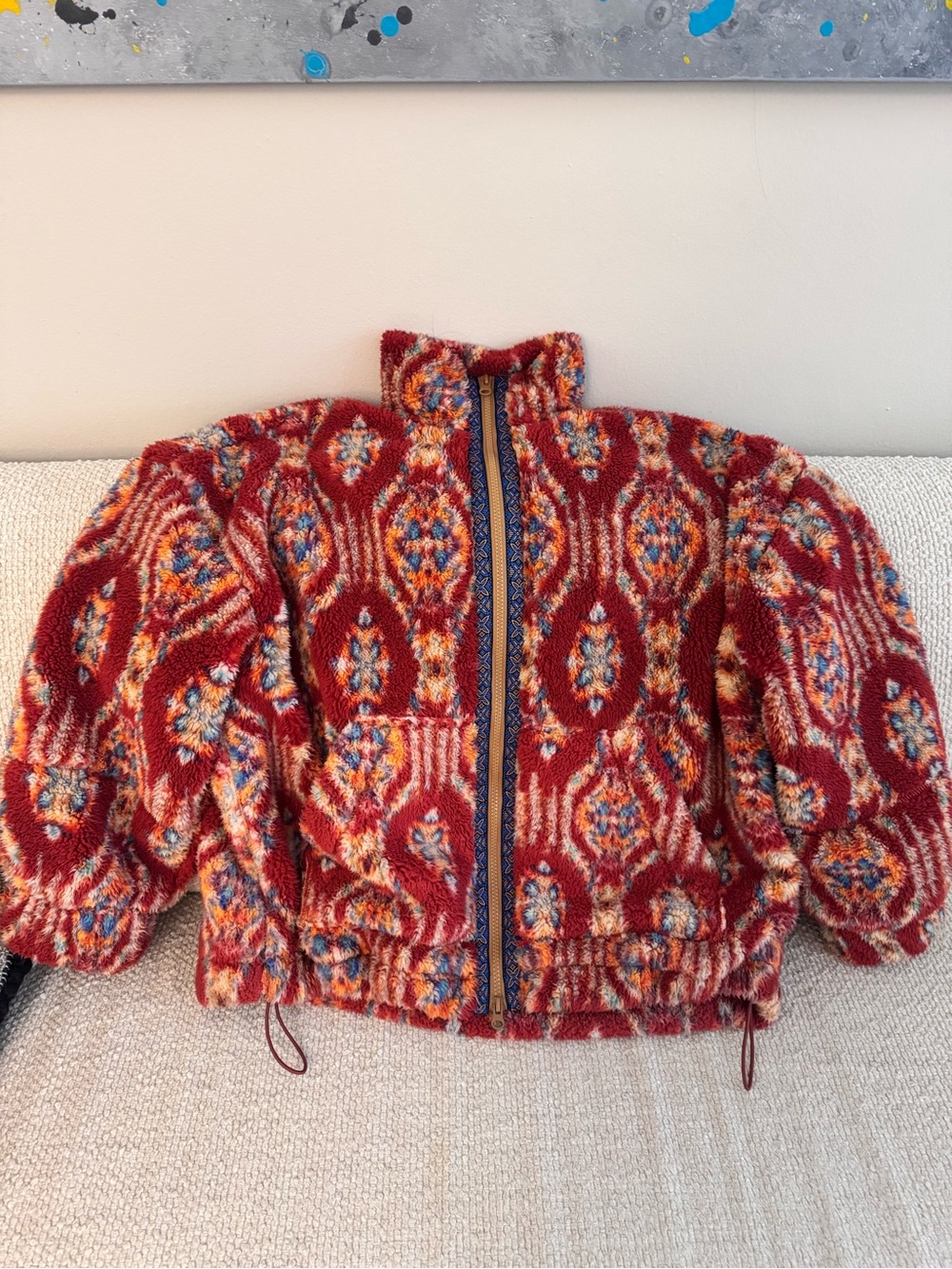 Urban Outfitters BDG Mae Piled Fleece Jacket - Picture 4 of 11